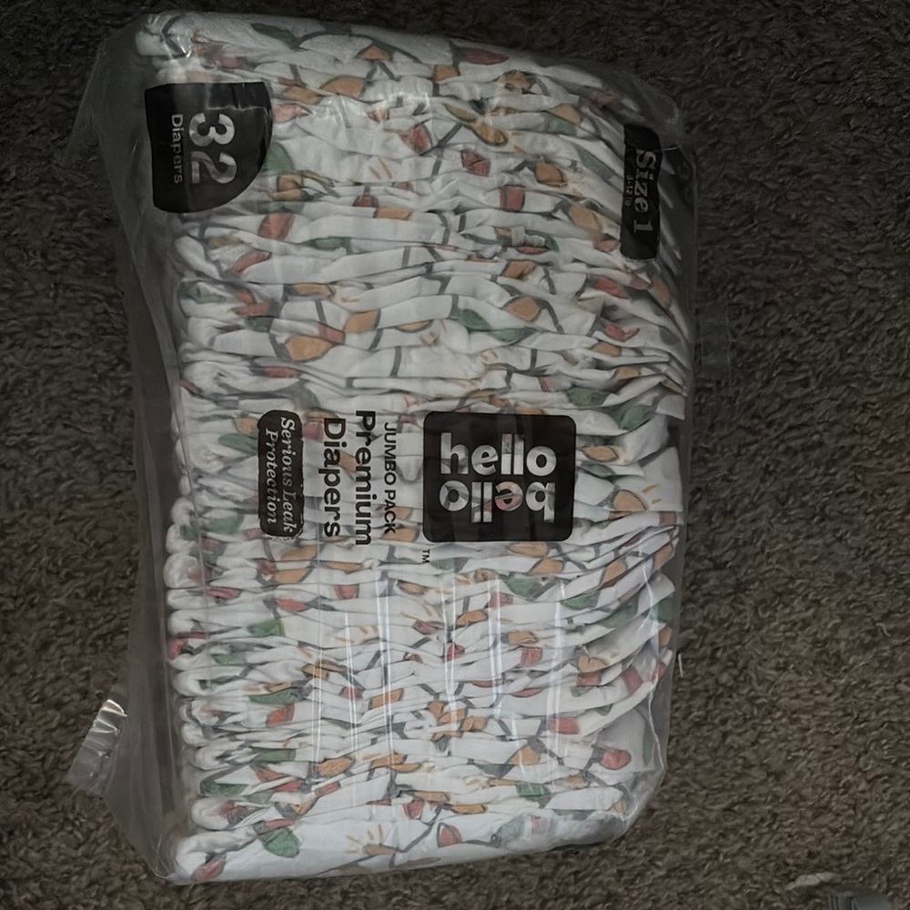 Premium Diapers - White